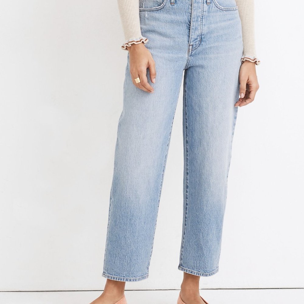 Madewell Balloon Denim Jeans in Hewes Wash Size 29